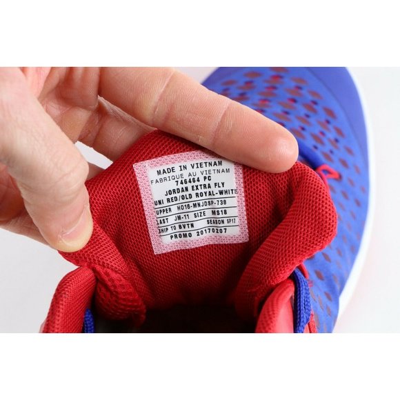 Nike Air Jordan Extra Fly Andre Drummond ADO Sample PE Game Worn Shoes Blue 18 main image 4